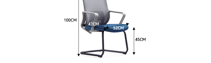 Silla ejecutiva vendedora caliente ruedas muebles de malla de tela silla de oficina ergonómica rodante negra muebles sillas